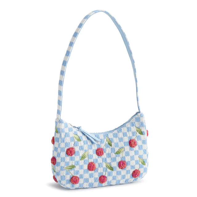 MINI ROXBURY CRESENT SHOULDER BAG- CHERRY PICKING