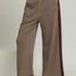 BROWN GINGHAM PANTS