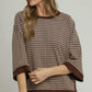 BROWN GINGHAM TOP