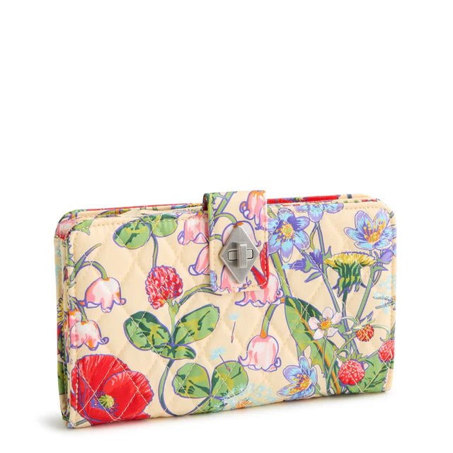 TURNLOCK WALLET ALL THE PRETTY WILDFLOWERS