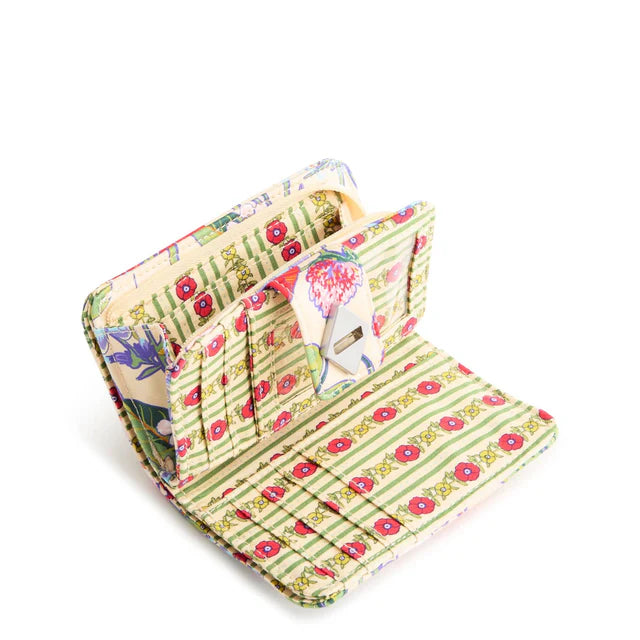 SMALL TURNLOCK WALLET ALL THE PRETTY WILDFLOWERS