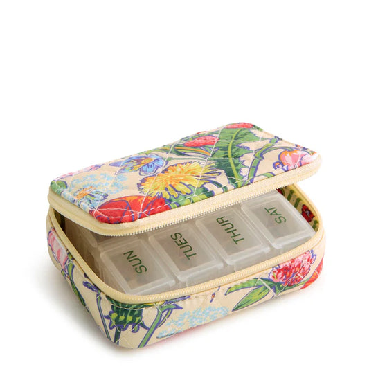 TRAVEL PILL CASE ALL THE PRETTY WILDFLOWERS