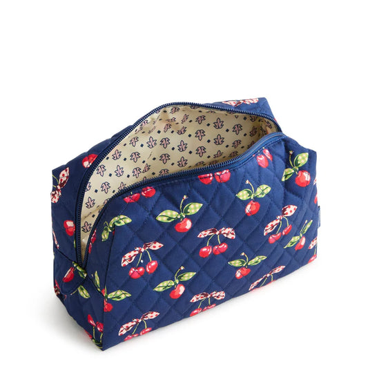 MEDIUM COSMETIC BAG- CHERRY PICKING