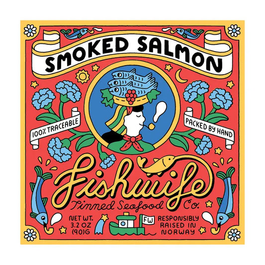 SMOCKED ATLANTIC SALMON