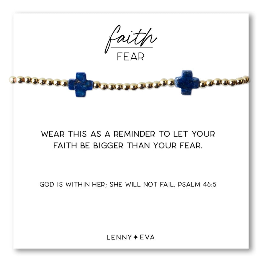 3MM LAPIS BRACELET