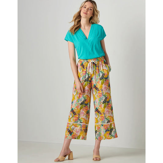PRINTED PANT CITRUS GARDEN