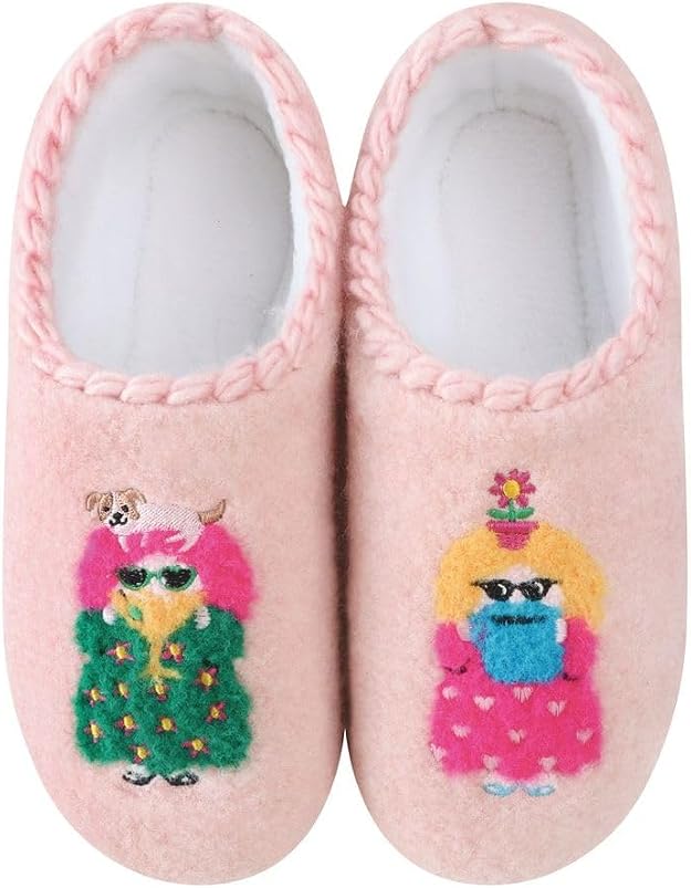 whimsy pink ladies slippers