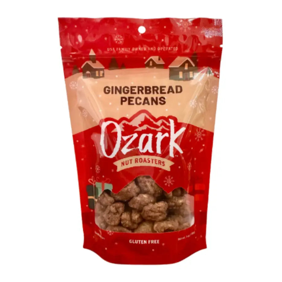 HOLIDAY GINGERBREAD PECANS
