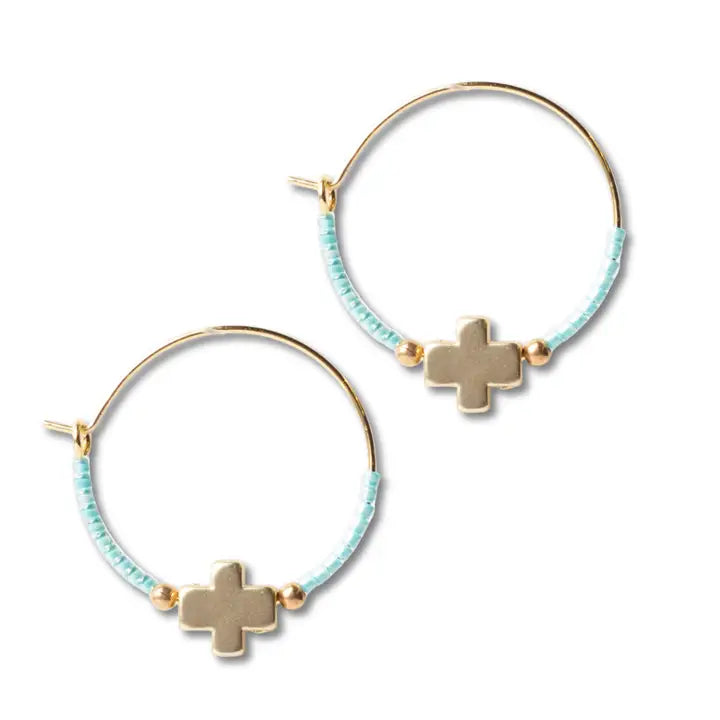 FAITHFUL EARRINGS TURQUOISE