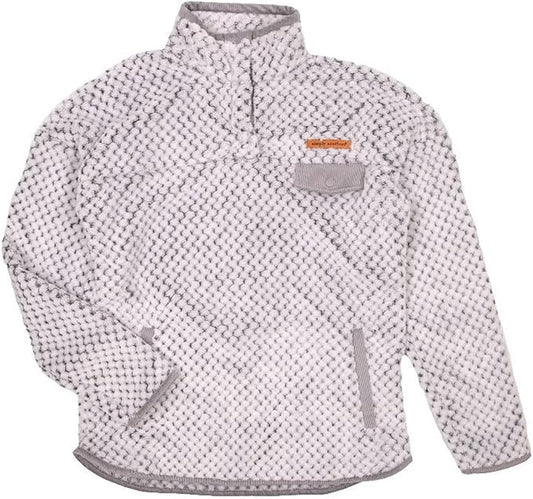 Simply Soft Pullover- Frost Grey