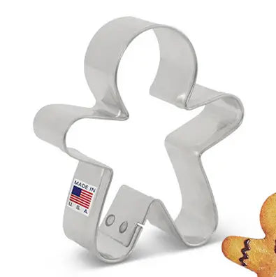 gingerbread man mini cutter