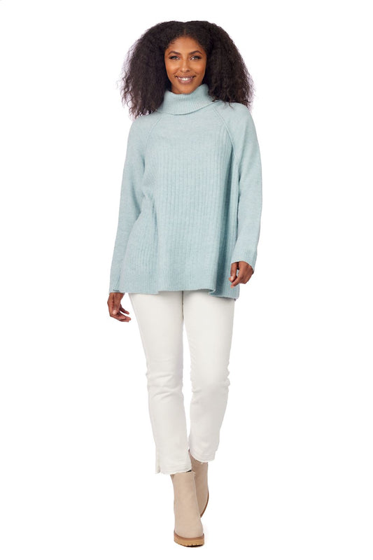 FREDDIE RIBBED SWEATER-BL
