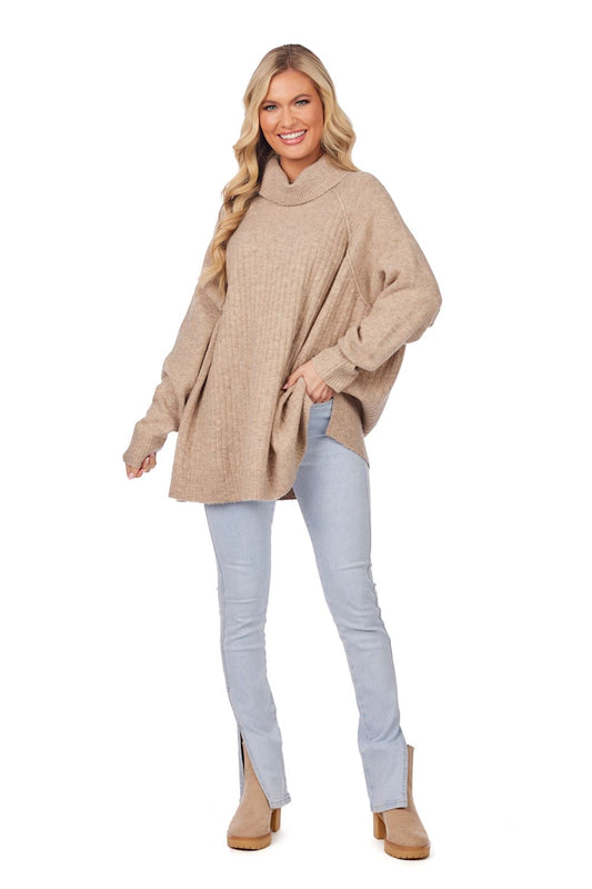 FREDDIE RIBBED SWEATER-TN