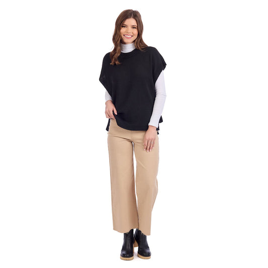 Tye Sweater Vest-Bk