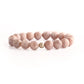 10MM FACETED GEMSTONE BRACELET SUNSTONE