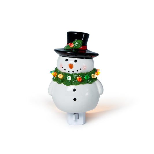 SNOWMAN NIGHT LIGHT DECOR