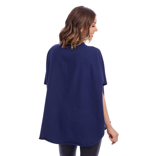 Navy Cullen Top
