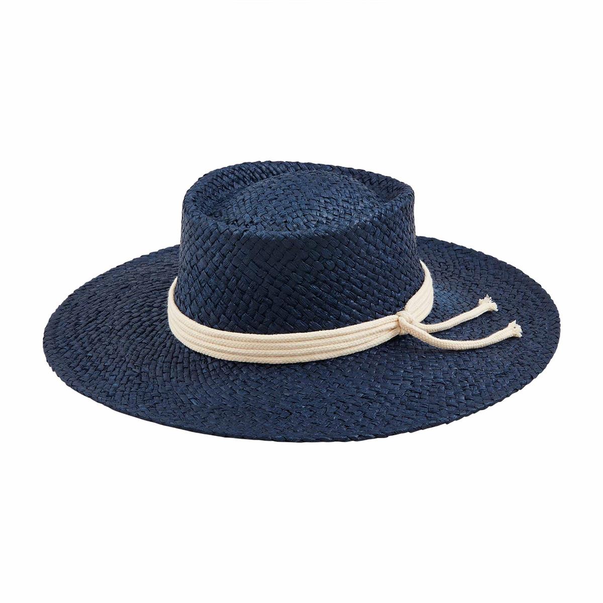 NAUTICAL ROPE HAT NAVY