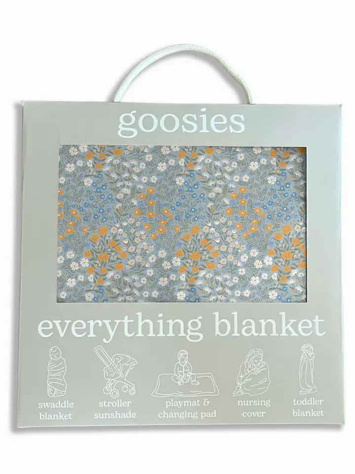 BLUE MEADOW EVERYTHING BLANKET