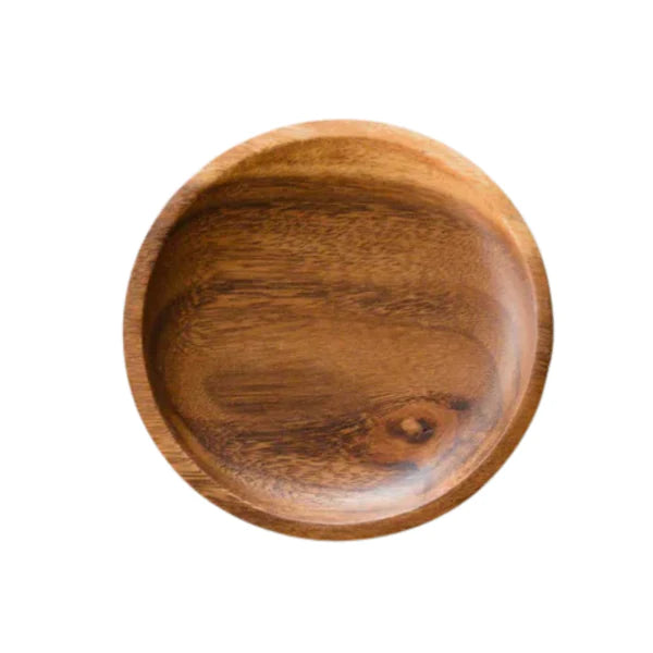 Acacia Wooden Candle Plate