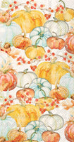 Watercolor Pumpkins Guest Towel Napkin