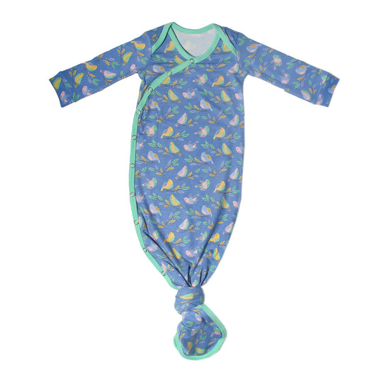 Birdie Newborn Knotted Gown