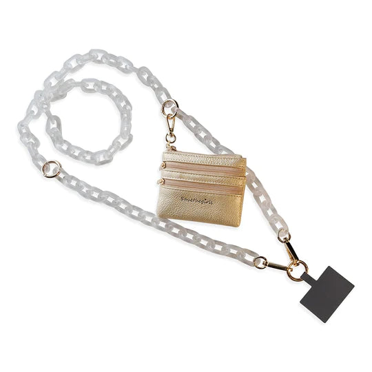 Clip and Go Chain w/Zippered Pouch