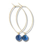 LENNY EARRINGS LAPIS LAZULI