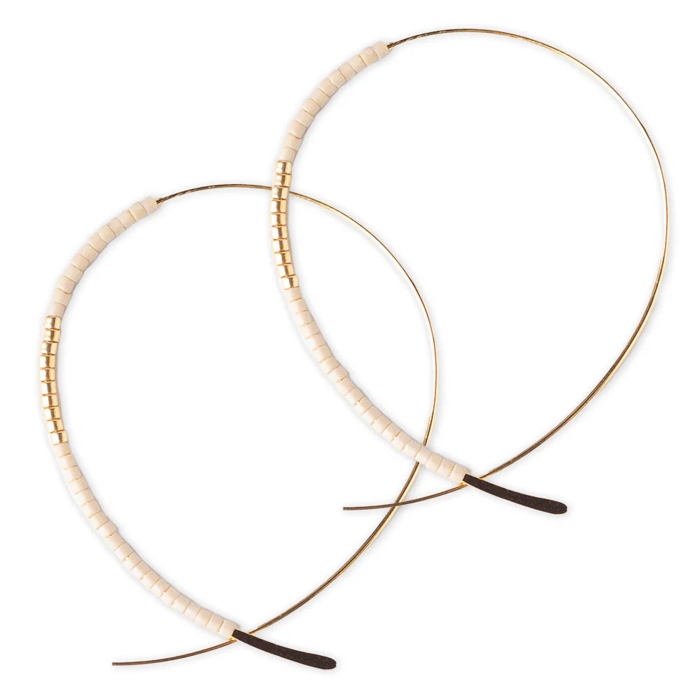 NORAH EARRING- LATTE