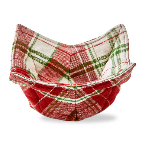 WINTER PLAID BOWL COZY