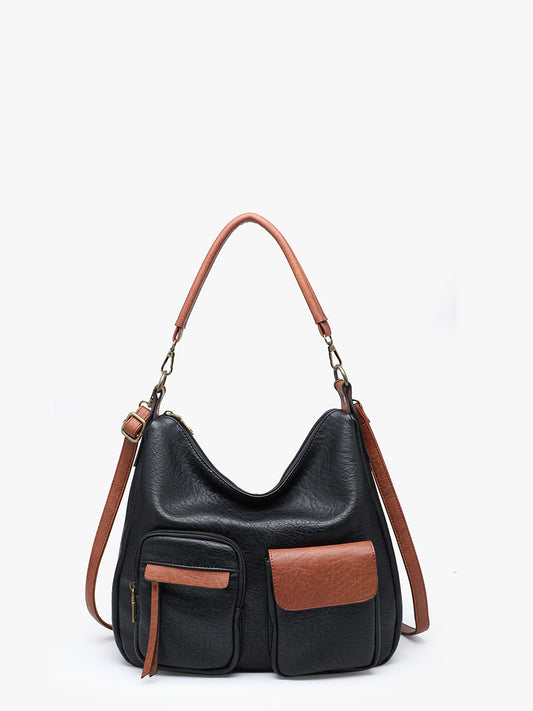 JOURNEE BAG BLACK/BROWN