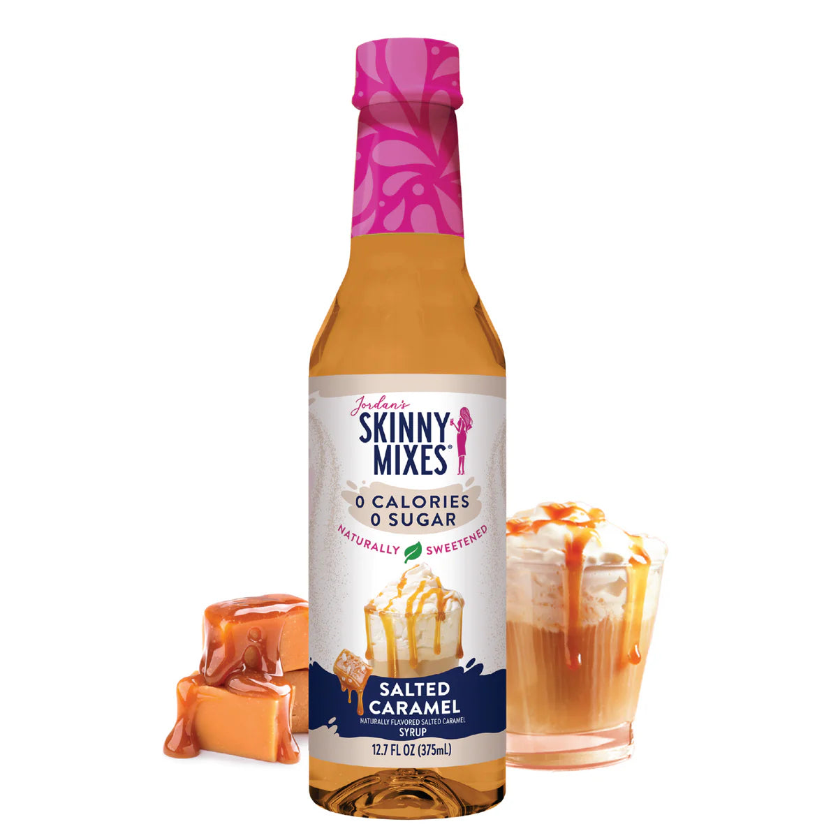 NATURALLY SWEETENED SALTED CARAMEL SYRUP
