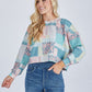 LANEY QUILT PULLOVER