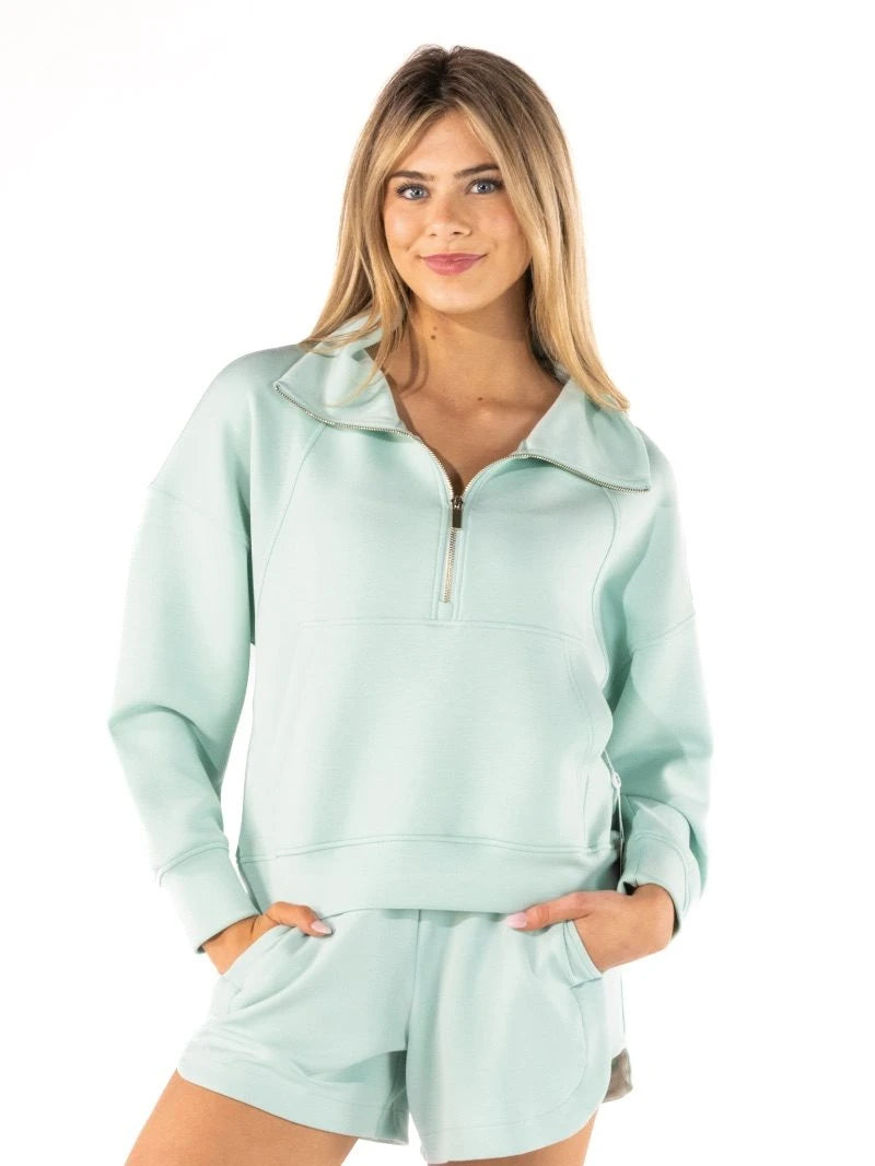 THE HALF ZIP PULLOVER