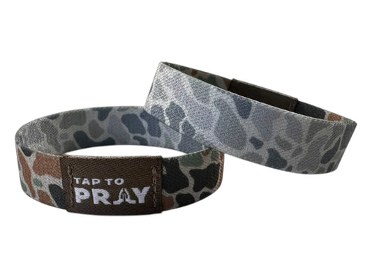 TAP TO PRAY- RIVER ROCK CAMO AND SAGE