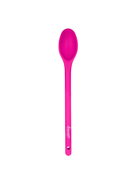 PINK STIR-AND-SERVE SPOON