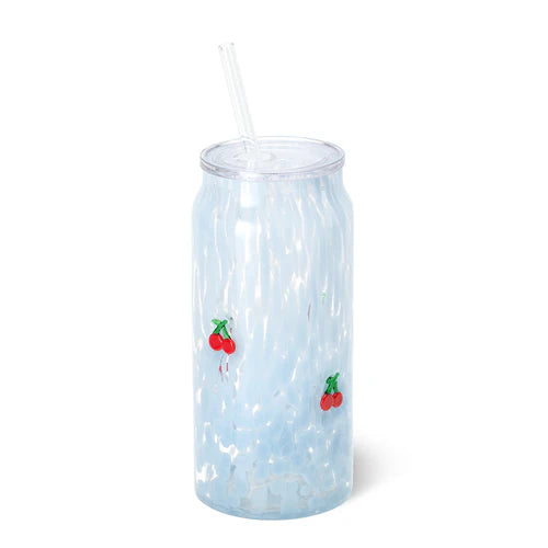 CHERRY POP CHARM GLASS 23OZ
