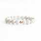 GEMSTONE BRACELET 10MM HOWLITE