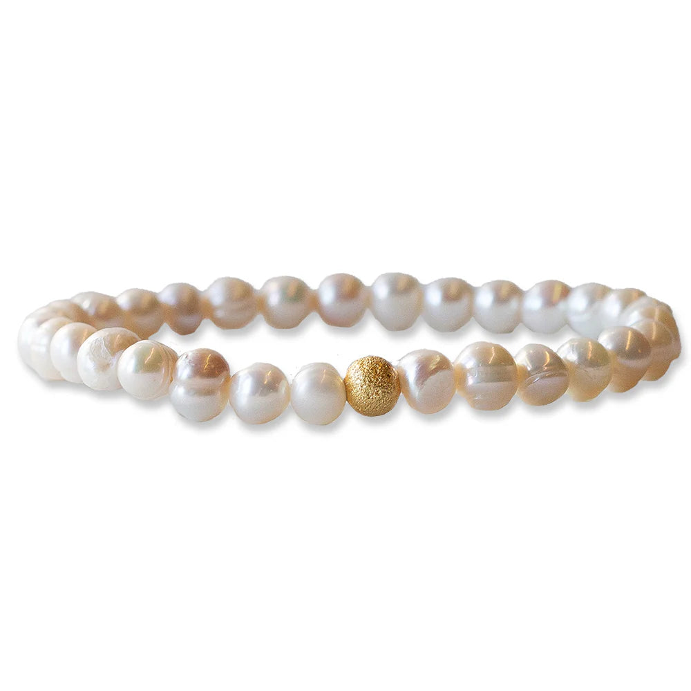 6MM PEARL BRACELET