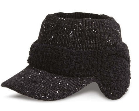 Sherpa Pony Hat- Black