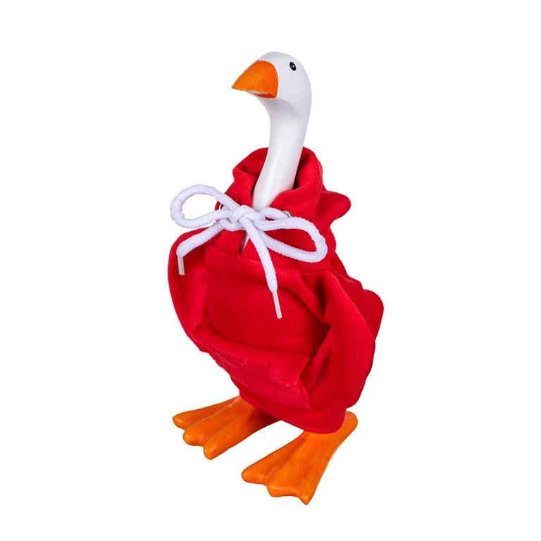 GORDY GOOSE RED HOODIE