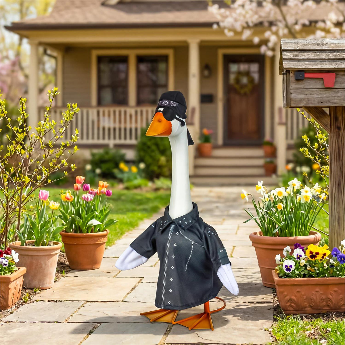 GIDDY GOOSE BIKER OUTFIT