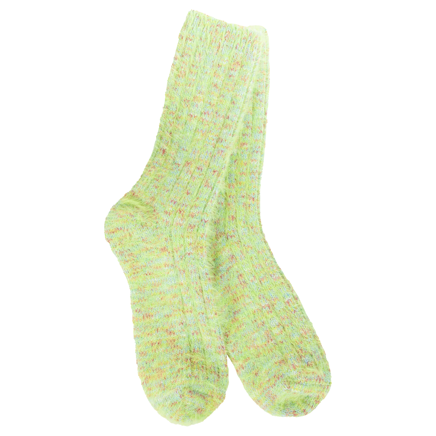 LEMON LIME RAGG FEATHER CREW