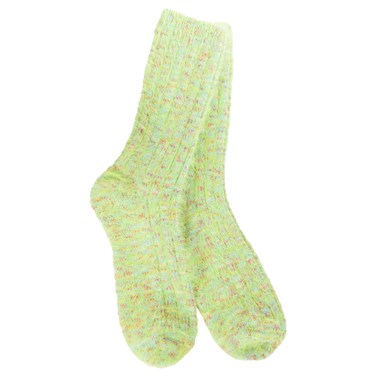 LEMON LIME RAGG FEATHER CREW