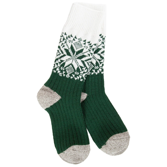 GREEN/IVORY