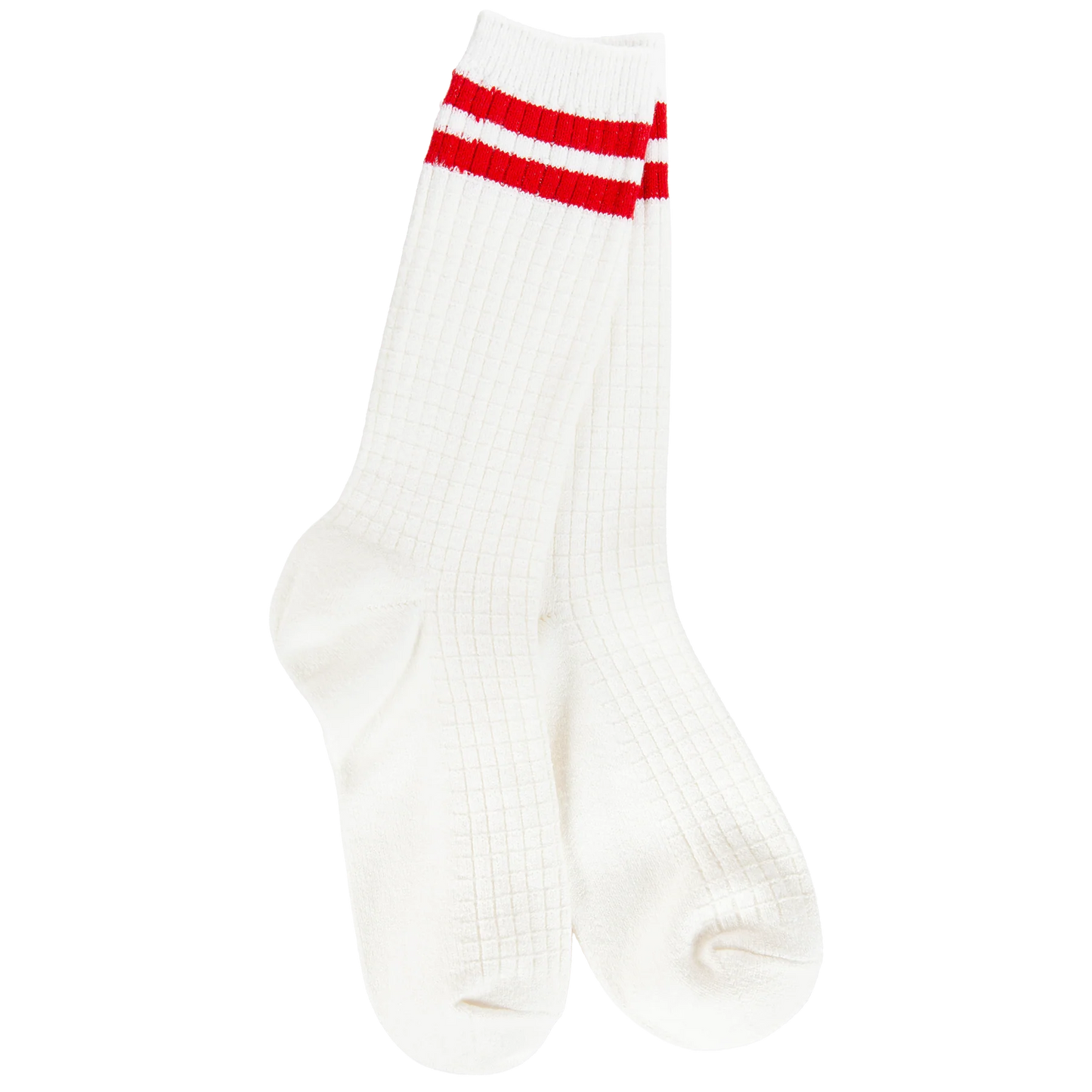 IVORY/RED