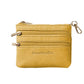 Zippered Pouch- Yellow