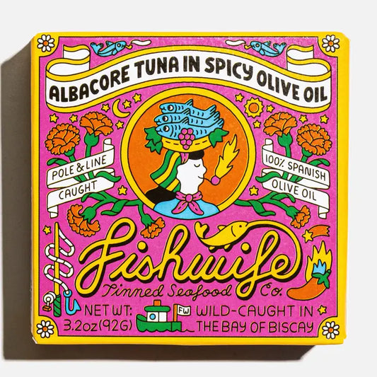 ALBACORE TUNA IN SPICY OLIVE OIL