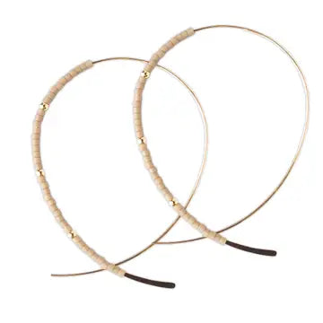 CONFETTI MOCHA EARRINGS