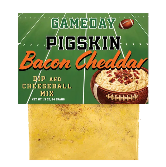 PIGSKIN BACON CHEDDAR DIP
